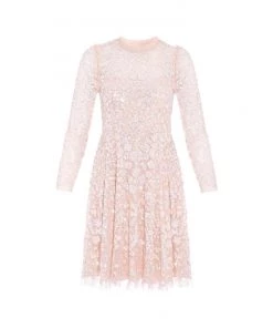 Needle & Thread Holding LTD Aurelia Long Sleeve Mini Dress