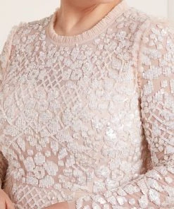 Needle & Thread Holding LTD Aurelia Long Sleeve Mini Dress 16 Needle & Thread Holding LTD Aurelia Long Sleeve Mini Dress