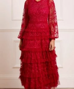 Needle & Thread Holding LTD Womenswear Blossom Lace Ankle Gown