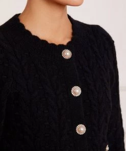 Needle & Thread Holding LTD Cable Bobble Short Cardigan Womenswear