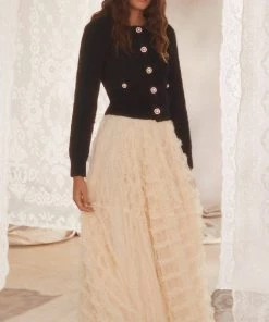 Needle & Thread Holding LTD Cable Bobble Short Cardigan Womenswear