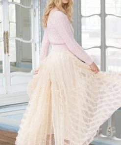 Needle & Thread Holding LTD Womenswear Cable Bobble Short Cardigan