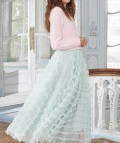 Needle & Thread Holding LTD Womenswear Cable Bobble Short Cardigan