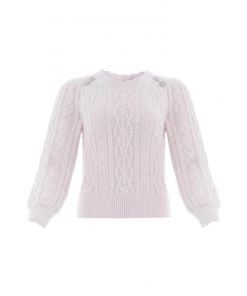 Needle & Thread Holding LTD Cable Jewelled Button Midline Jumper