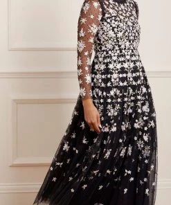 Needle & Thread Holding LTD Womenswear Camellia Ditsy Ankle Gown