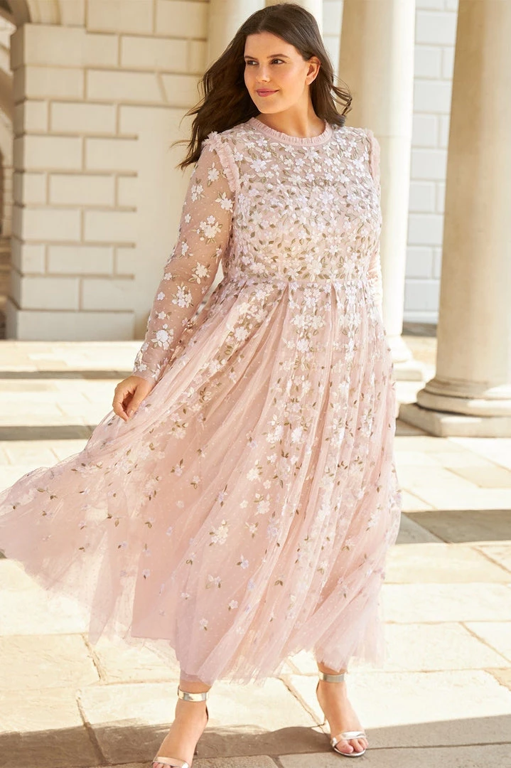 Needle & Thread Holding LTD Womenswear Camellia Ditsy Ankle Gown 12 Needle & Thread Holding LTD Womenswear Camellia Ditsy Ankle Gown