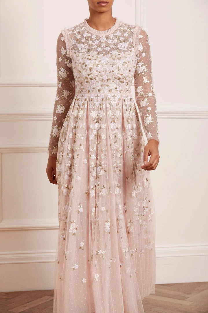 Needle & Thread Holding LTD Womenswear Camellia Ditsy Ankle Gown 3 Needle & Thread Holding LTD Womenswear Camellia Ditsy Ankle Gown