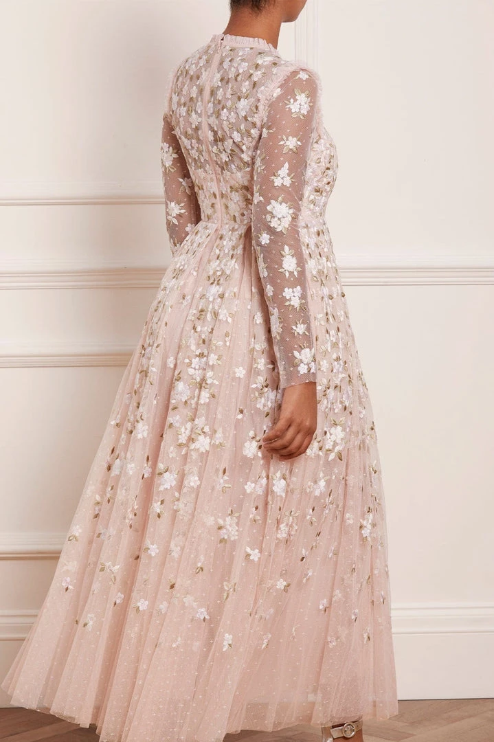 Needle & Thread Holding LTD Womenswear Camellia Ditsy Ankle Gown 10 Needle & Thread Holding LTD Womenswear Camellia Ditsy Ankle Gown