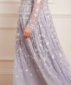 Needle & Thread Holding LTD Camellia Ditsy Ankle Gown Womenswear