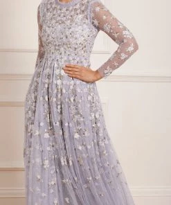 Needle & Thread Holding LTD Camellia Ditsy Ankle Gown Womenswear