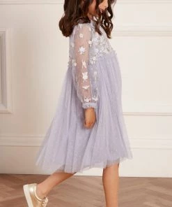 Needle & Thread Holding LTD Camellia Ditsy Bodice Long Sleeve Kids Dress 12 Needle & Thread Holding LTD Camellia Ditsy Bodice Long Sleeve Kids Dress