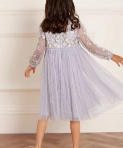 Needle & Thread Holding LTD Camellia Ditsy Bodice Long Sleeve Kids Dress 13 Needle & Thread Holding LTD Camellia Ditsy Bodice Long Sleeve Kids Dress