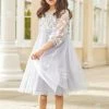 Needle & Thread Holding LTD Camellia Ditsy Bodice Long Sleeve Kids Dress 1 Needle & Thread Holding LTD Camellia Ditsy Bodice Long Sleeve Kids Dress