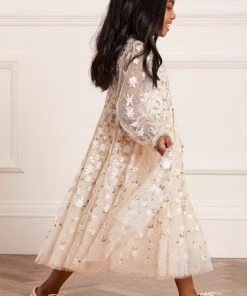 UK Needle & Thread Holding LTD Camellia Ditsy Long Sleeve Kids Dress 11 UK Needle & Thread Holding LTD Camellia Ditsy Long Sleeve Kids Dress