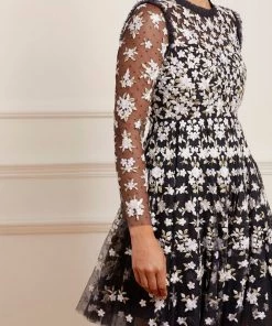 Needle & Thread Holding LTD Womenswear Camellia Ditsy Mini Dress