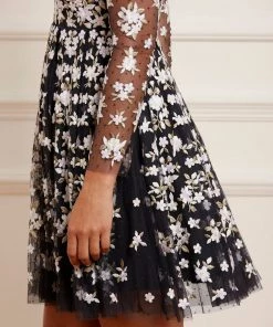 Needle & Thread Holding LTD Womenswear Camellia Ditsy Mini Dress