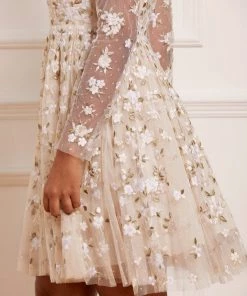 Needle & Thread Holding LTD Womenswear Camellia Ditsy Mini Dress