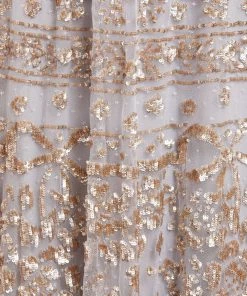 Needle & Thread Holding LTD Womenswear Celia Long Sleeve Ankle Gown