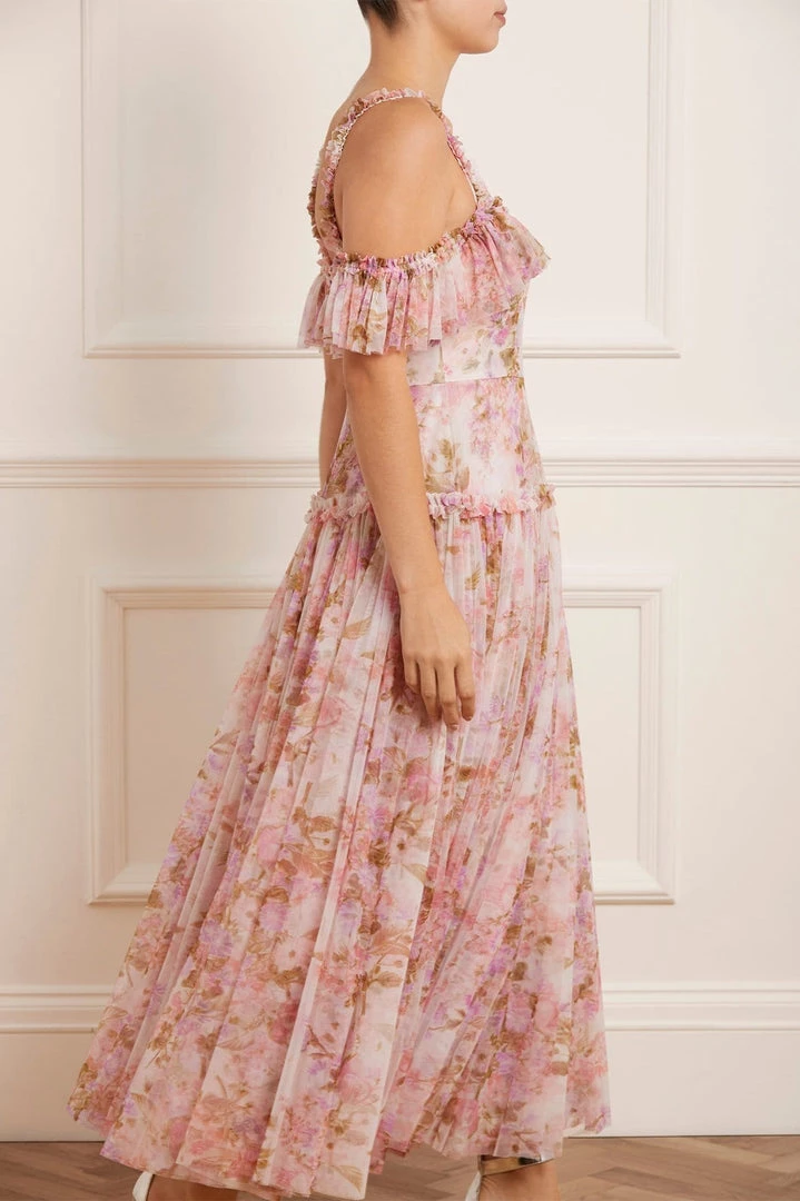 Needle & Thread Holding LTD Darling Meadow Off Shoulder Ankle Gown Summer Dresses 6 Needle & Thread Holding LTD Darling Meadow Off Shoulder Ankle Gown Summer Dresses