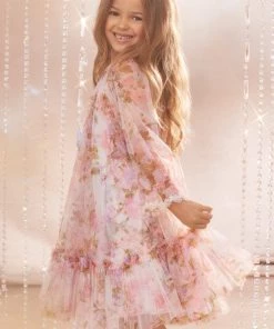 Needle & Thread Holding LTD Darling Meadow Ruby Bloom Kids Dress
