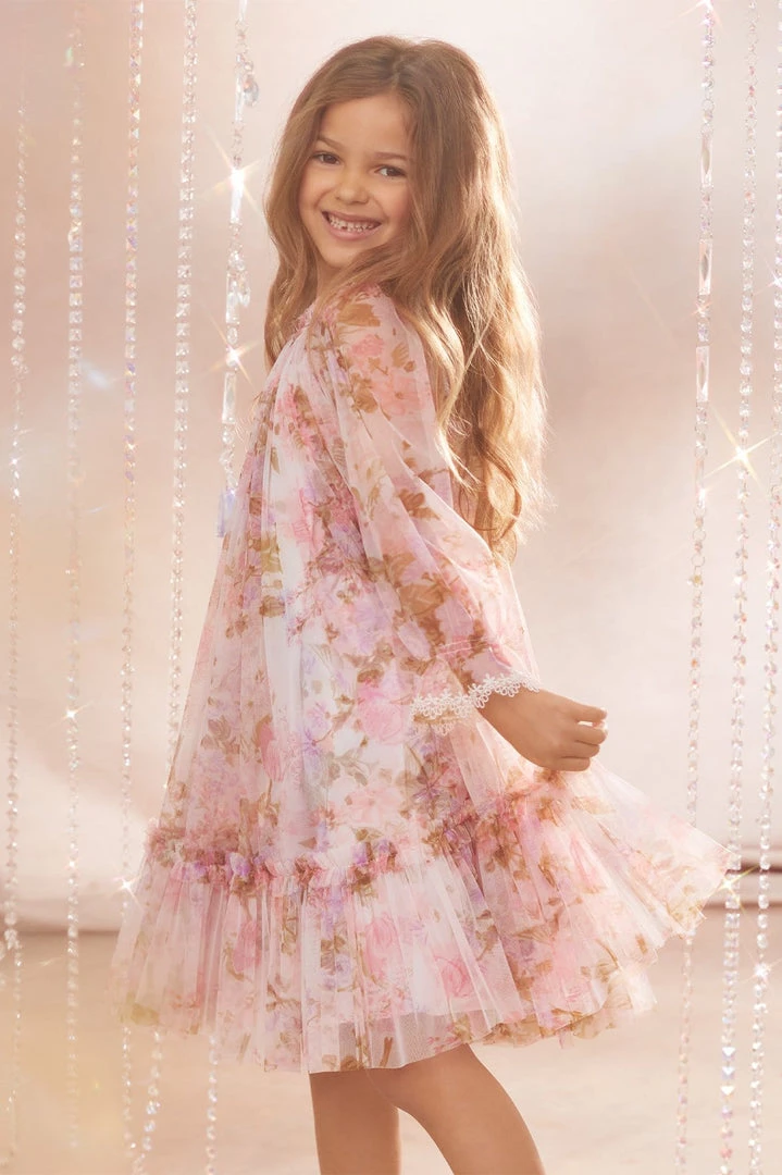 Needle & Thread Holding LTD Darling Meadow Ruby Bloom Kids Dress 3 Needle & Thread Holding LTD Darling Meadow Ruby Bloom Kids Dress