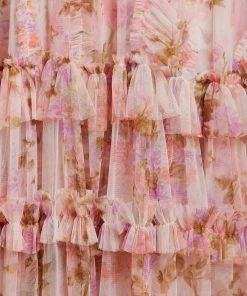 Needle & Thread Holding LTD Darling Meadow Ruffle Ballerina Dress