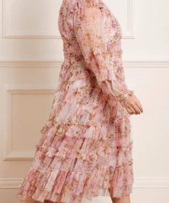 Needle & Thread Holding LTD Darling Meadow Ruffle Ballerina Dress