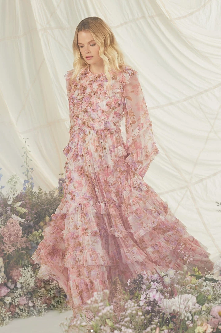 Needle & Thread Holding LTD Darling Meadow Ruffle Gown 11 Needle & Thread Holding LTD Darling Meadow Ruffle Gown
