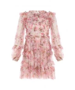 Needle & Thread Holding LTD Darling Meadow Ruffle Mini Dress