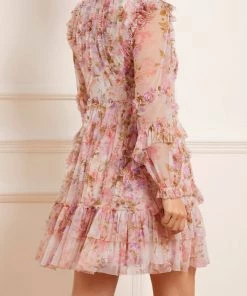 Needle & Thread Holding LTD Darling Meadow Ruffle Mini Dress