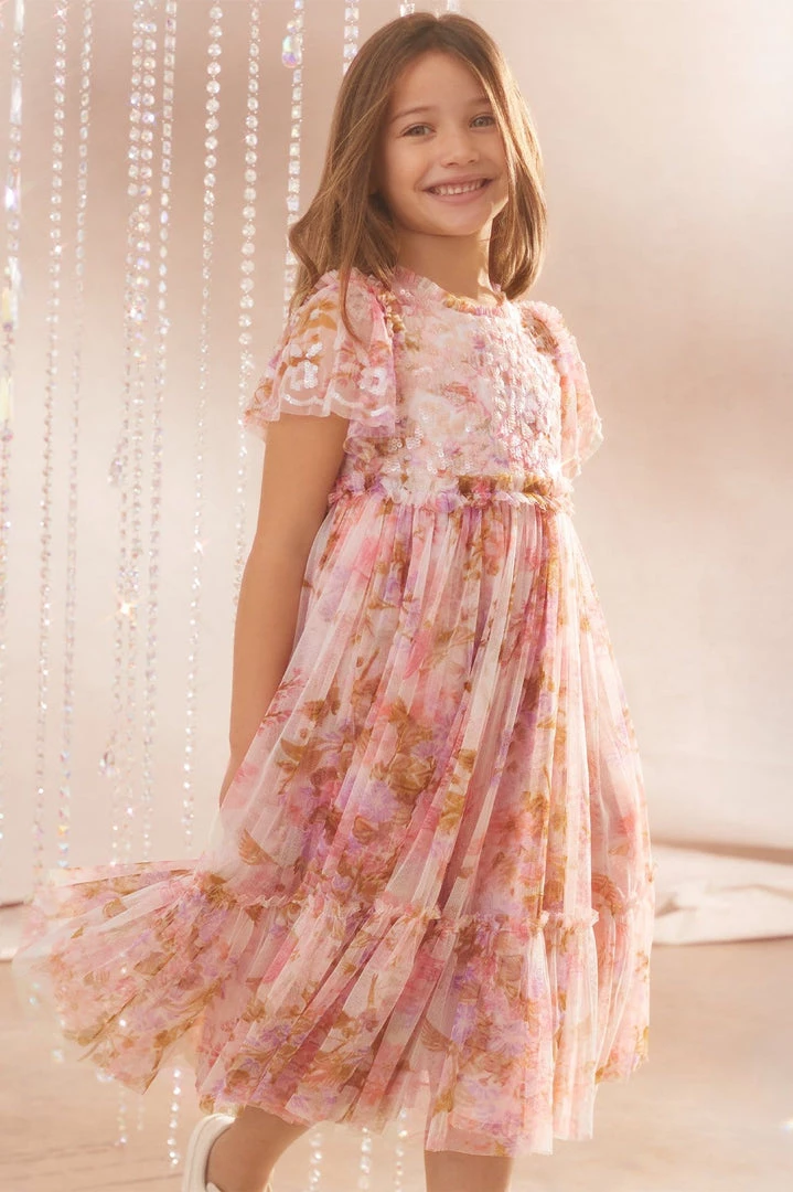 Needle & Thread Holding LTD Darling Meadow Sequin Bodice Kids Dress 3 Needle & Thread Holding LTD Darling Meadow Sequin Bodice Kids Dress
