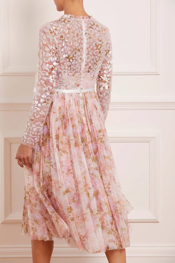 Needle & Thread Holding LTD Darling Meadow V-Neck Bodice Midaxi Dress Womenswear 10 Needle & Thread Holding LTD Darling Meadow V-Neck Bodice Midaxi Dress Womenswear