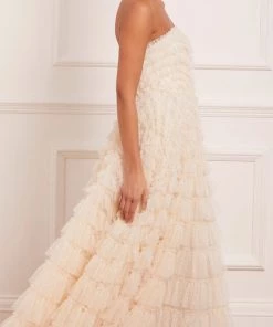 Needle & Thread Holding LTD Elizabeth Rose Corset Ankle Gown Womenswear