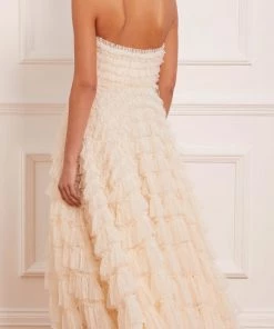 Needle & Thread Holding LTD Elizabeth Rose Corset Ankle Gown Womenswear