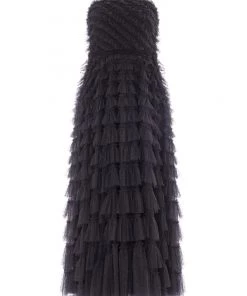 Needle & Thread Holding LTD Womenswear Elizabeth Rose Strapless Corset Ankle Gown