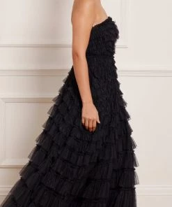 Needle & Thread Holding LTD Womenswear Elizabeth Rose Strapless Corset Ankle Gown