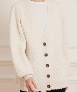 Needle & Thread Holding LTD Womenswear Elsie Cable Longline Cardigan