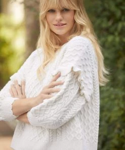 Needle & Thread Holding LTD Womenswear Elsie Cable Short Jumper