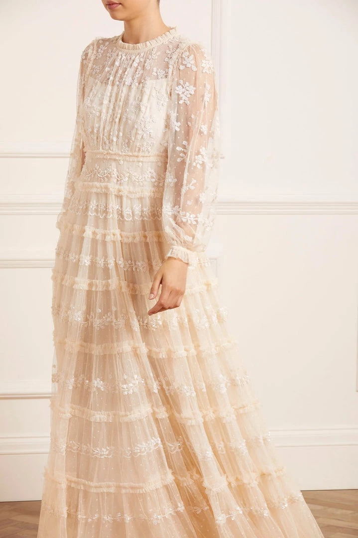 Needle & Thread Holding LTD Womenswear Eve Sequin Gown 6 Needle & Thread Holding LTD Womenswear Eve Sequin Gown