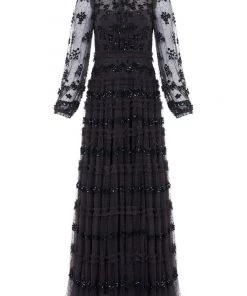 Needle & Thread Holding LTD Eve Sequin Gown Womenswear