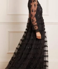 Needle & Thread Holding LTD Eve Sequin Gown Womenswear