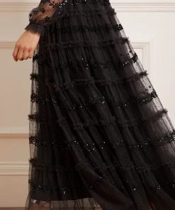 Needle & Thread Holding LTD Eve Sequin Gown Womenswear