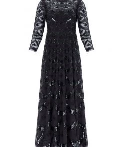 Needle & Thread Holding LTD Womenswear Fifi Long Sleeve Ankle Gown
