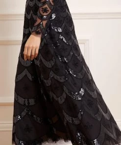 Needle & Thread Holding LTD Womenswear Fifi Long Sleeve Ankle Gown