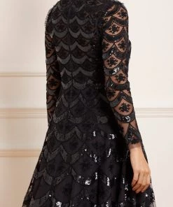 Needle & Thread Holding LTD Fifi Long Sleeve Mini Dress Womenswear