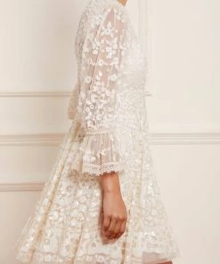 Needle & Thread Holding LTD Womenswear Filigree Lace Sequin Mini Dress 13 Needle & Thread Holding LTD Womenswear Filigree Lace Sequin Mini Dress