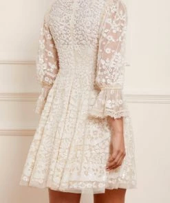 Needle & Thread Holding LTD Womenswear Filigree Lace Sequin Mini Dress 17 Needle & Thread Holding LTD Womenswear Filigree Lace Sequin Mini Dress