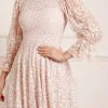 Needle & Thread Holding LTD Womenswear Filigree Lace Sequin Mini Dress