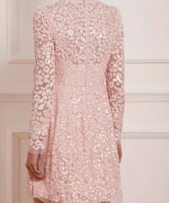 Needle & Thread Holding LTD Floral Daze Sequin Micro Mini Dress Womenswear