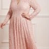 Needle & Thread Holding LTD Floral Daze Sequin V-Neck Ankle Gown